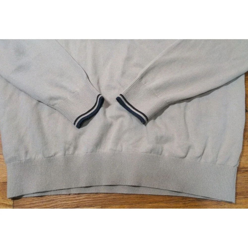 New Ben Sherman L/S Jersey Stitch Polo Shirt Spice Tan Mens Size L Recycled NWT - Picture 2 of 10